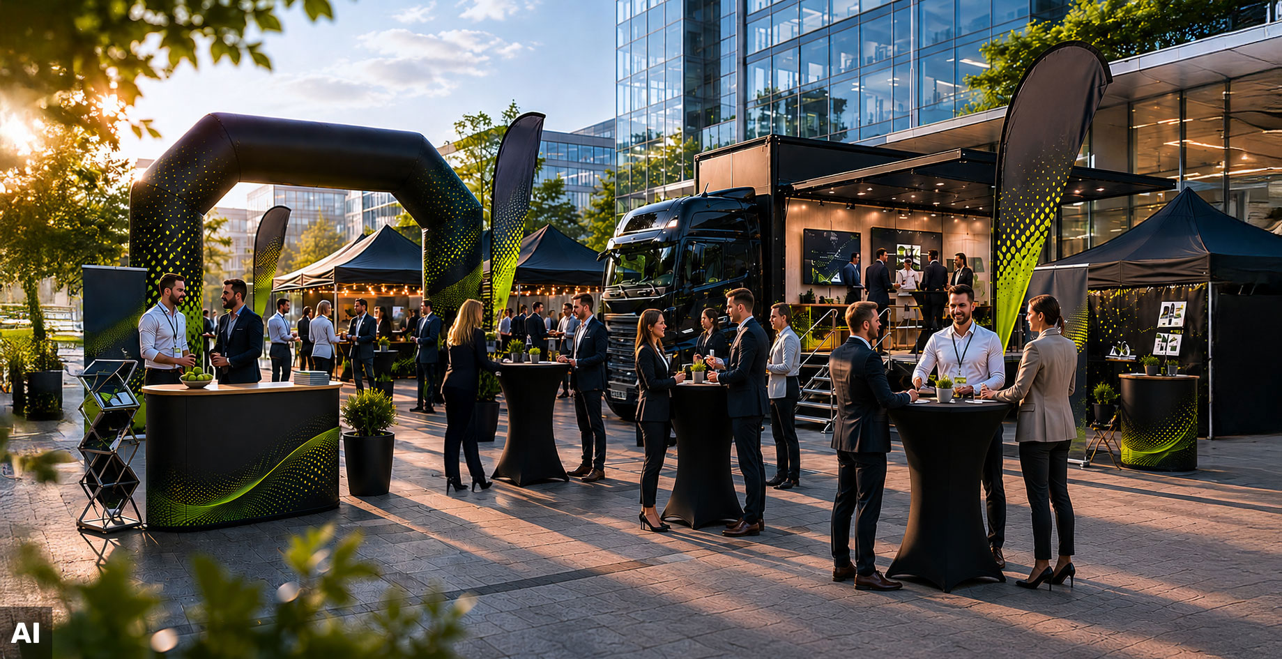 Roadshow im B2B-Marketing: Mobile Markenpräsenz für spezifische Zielgruppen