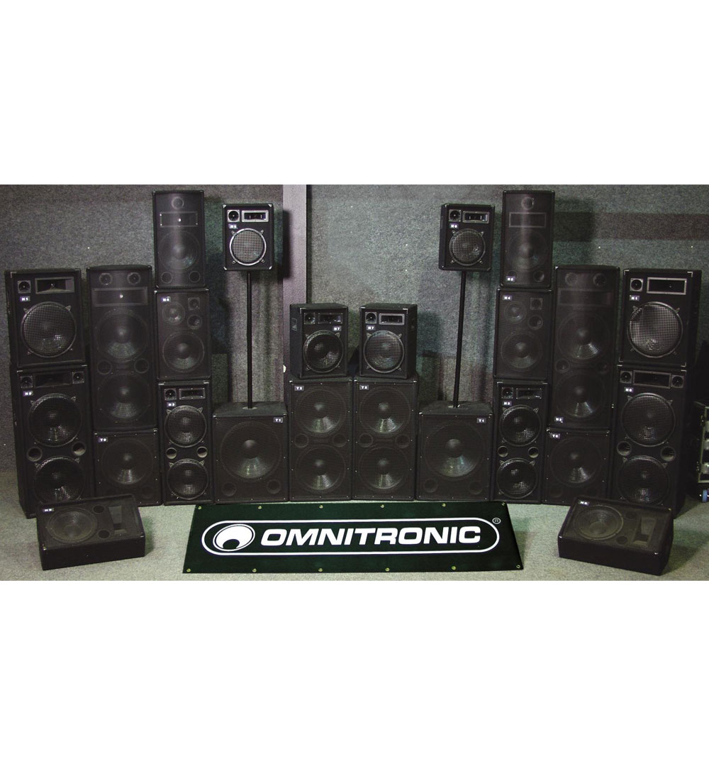 OMNITRONIC TX-2520 3-Wege-Box 1400W