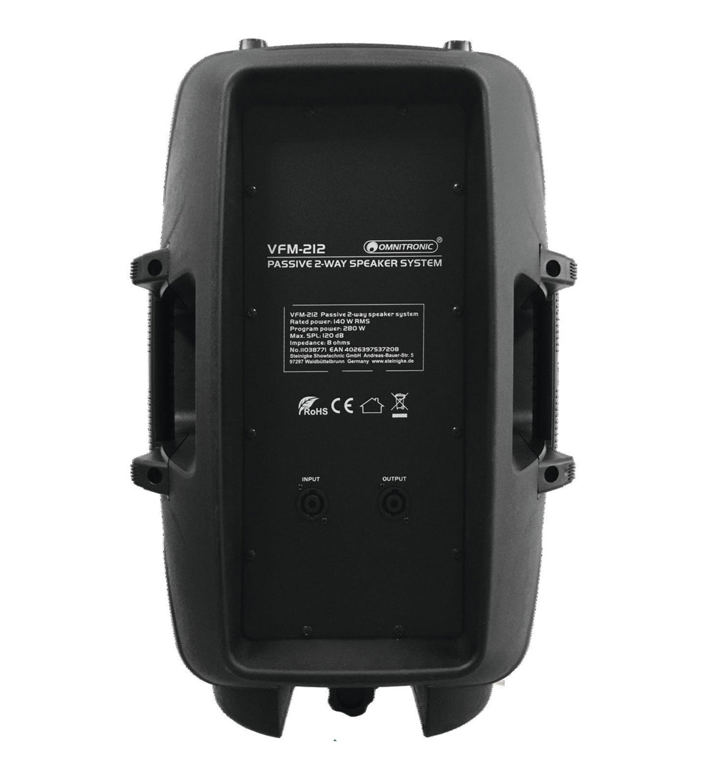OMNITRONIC VFM-212 2-Wege LautsprecherOMNITRONIC VFM-212 2-Wege Lautsprecher - live 03