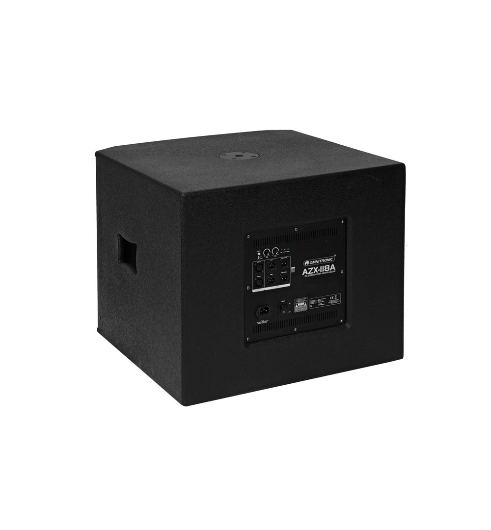 OMNITRONIC AZX-118A PA-Subwoofer aktiv 400WOMNITRONIC AZX-118A PA-Subwoofer aktiv 400W - live 03