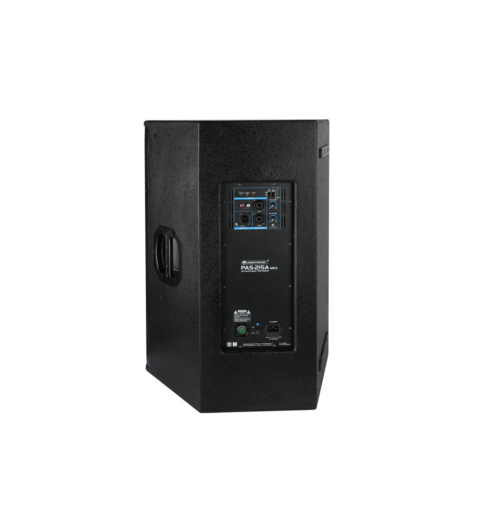 OMNITRONIC PAS-215A MK3 2-Wege-Top, aktiv, DSPOMNITRONIC PAS-215A MK3 2-Wege-Top, aktiv, DSP - live 03