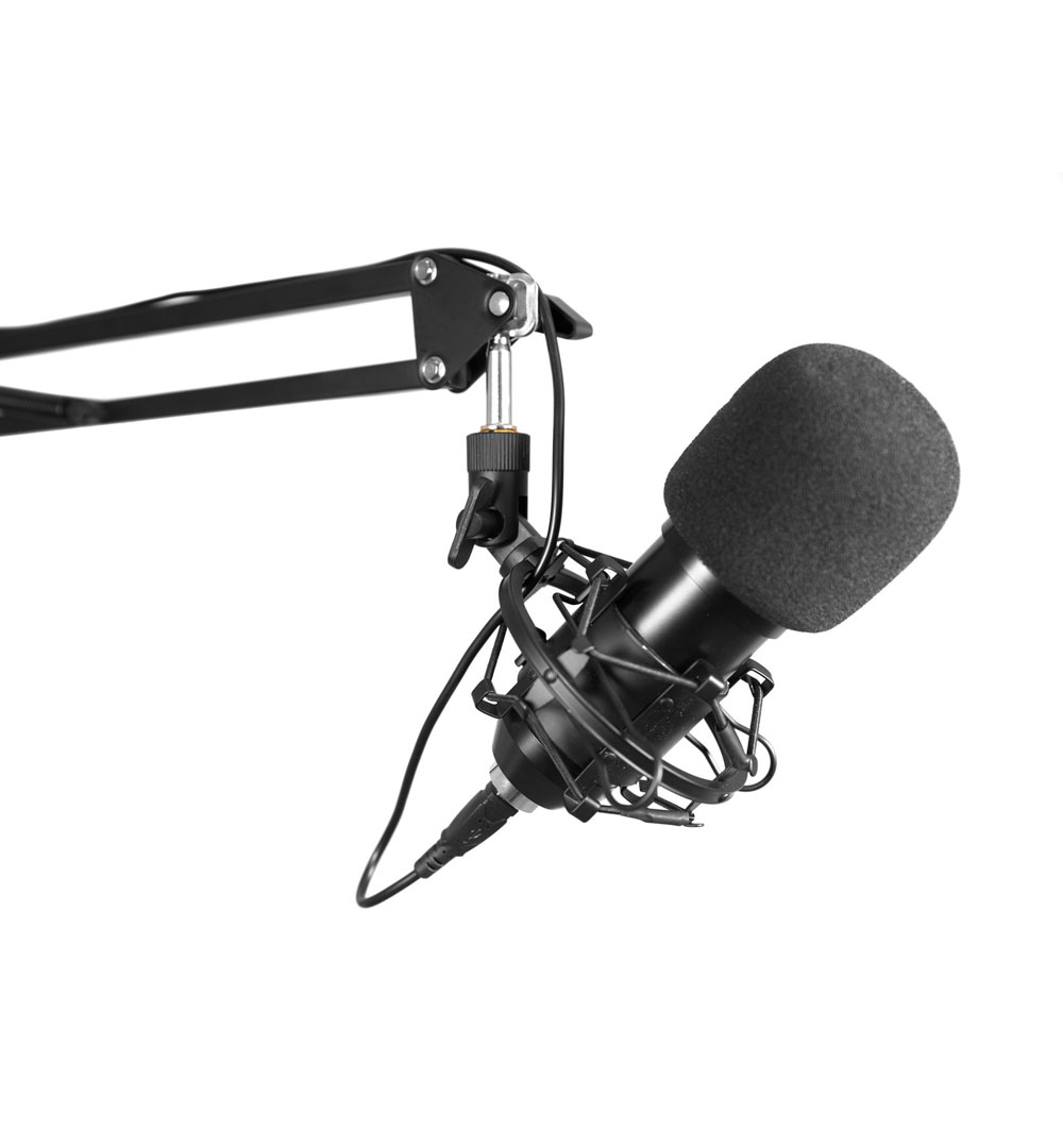 OMNITRONIC BMS-1C USB Kondensator-BroadcastmikrofonsetOMNITRONIC BMS-1C USB Kondensator-Broadcastmikrofonset - live 03