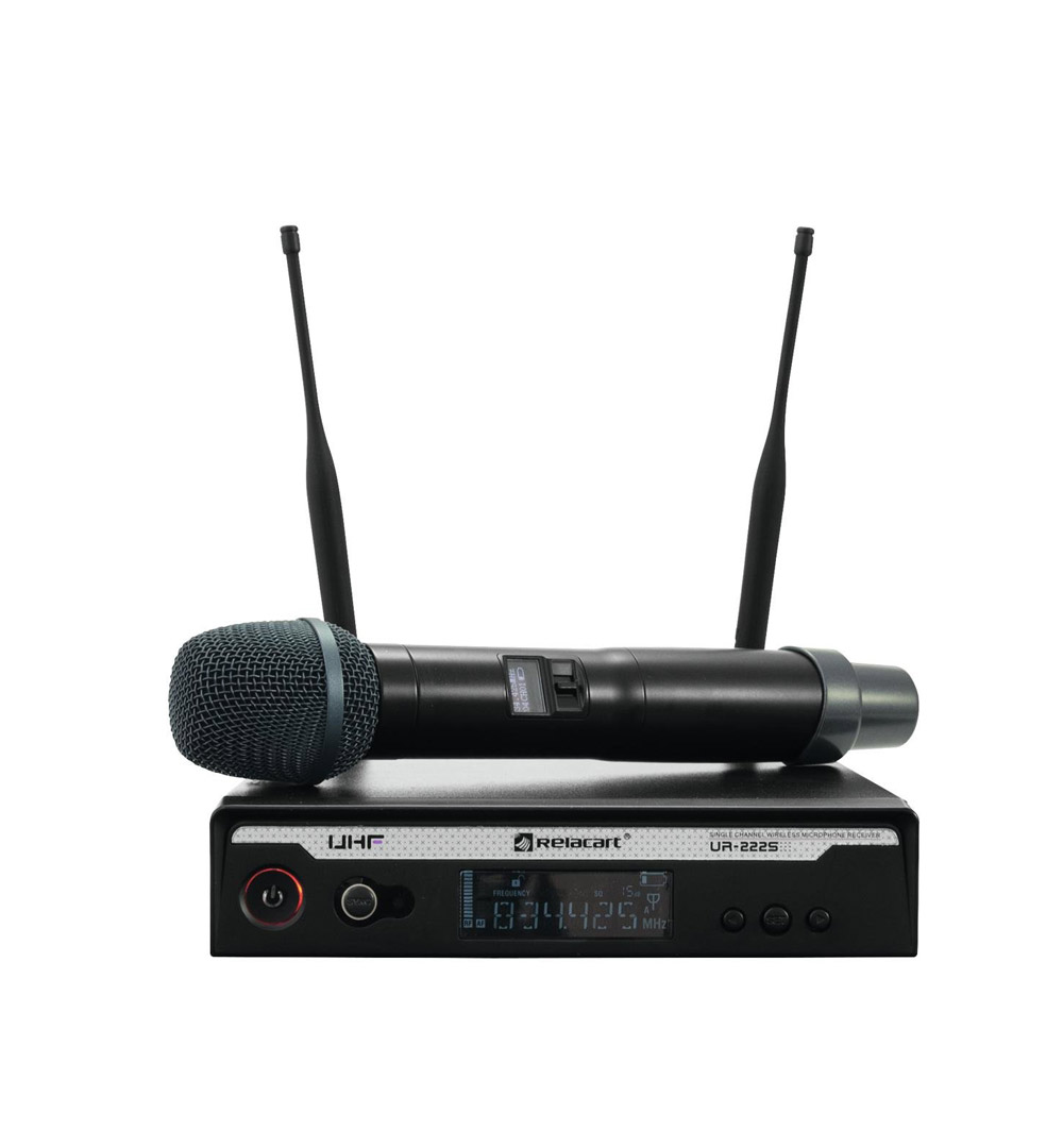 RELACART UR-222S 1-Kanal-UHF-System 823-832 + 863-865 MHz