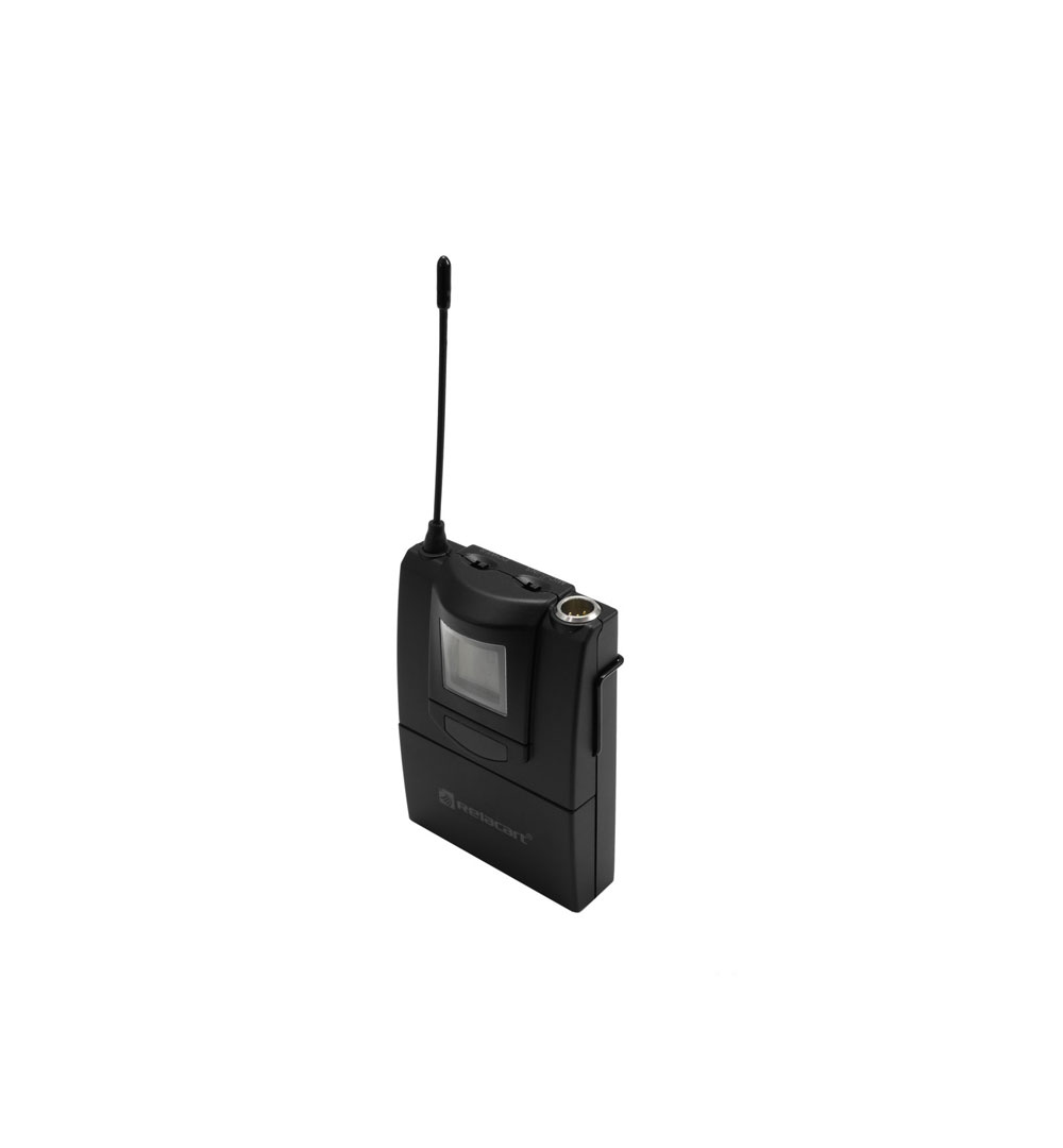 RELACART ET-60 Bodypack mit Lavalier-Mikrofon für WAM-402