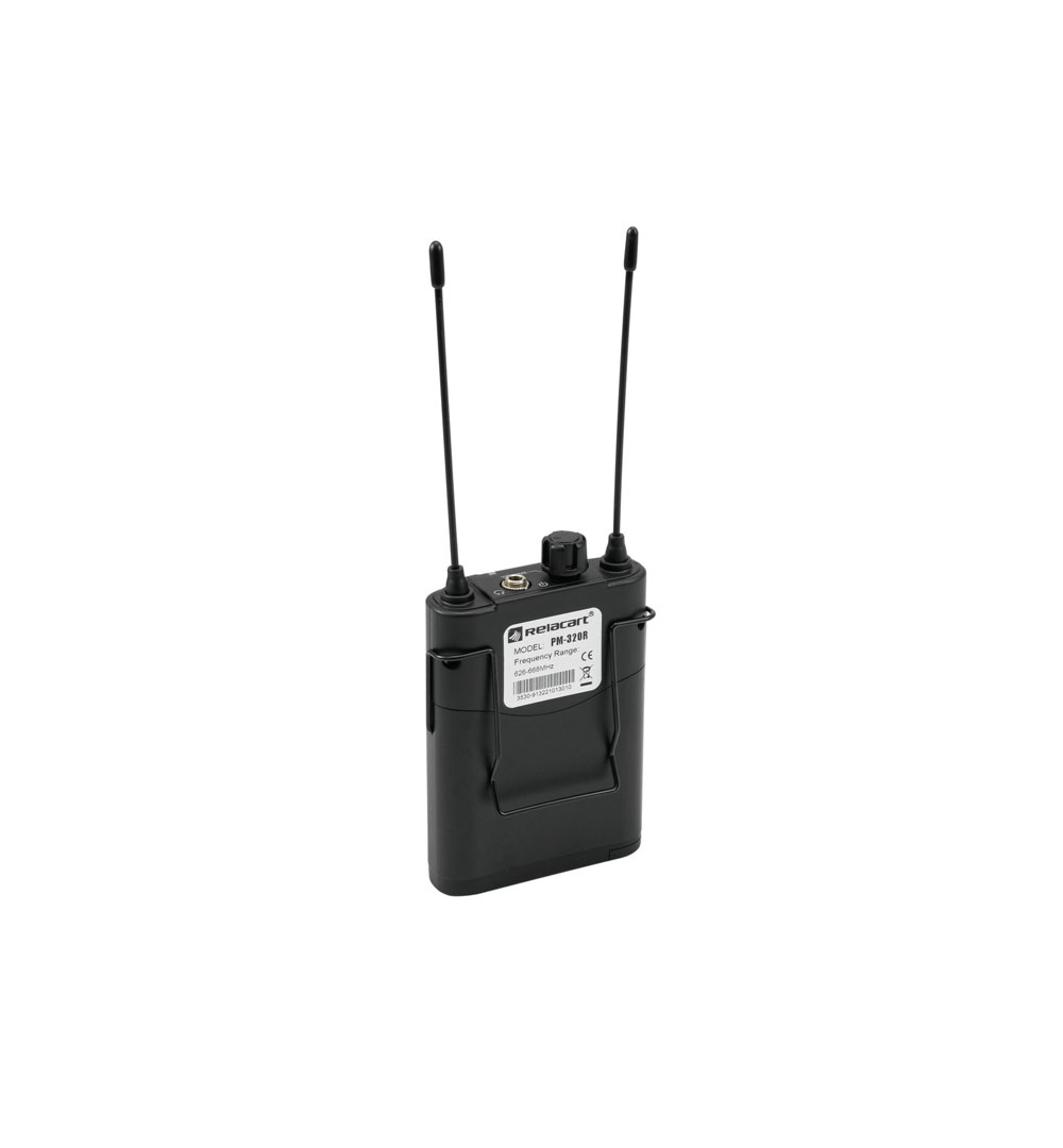 RELACART PM-320R In-Ear Taschenempfänger 626-668 MHz