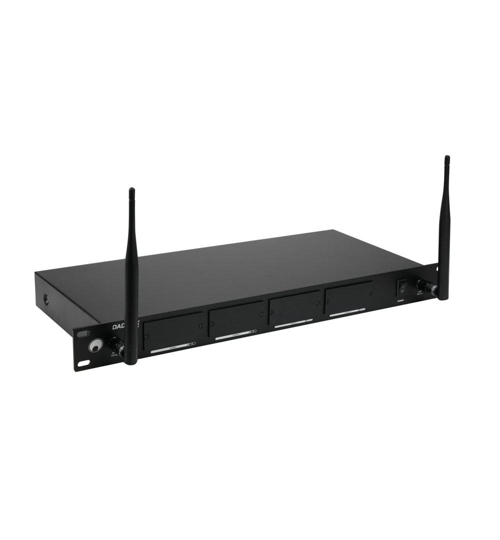 OMNITRONIC DAD-4RX 4-Kanal-Empfängergehäuse für MOM/DAD Module