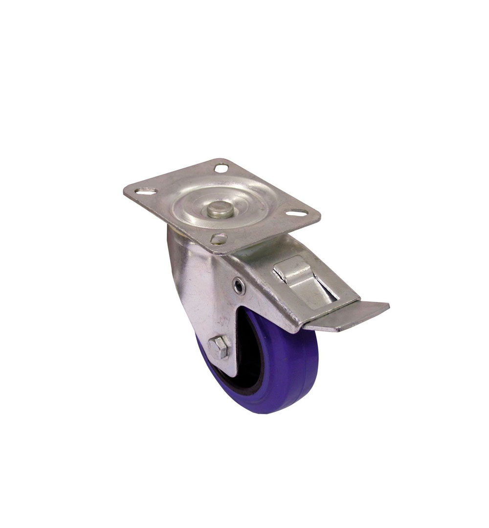 ROADINGER Lenkrolle RD-100 100mm blau