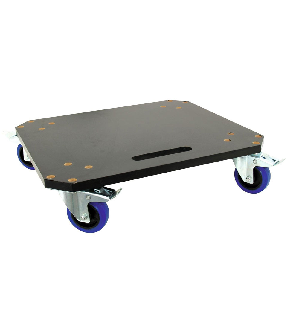 ROADINGER Rollbrett aus MDF 4 Rollen 2 Bremsen