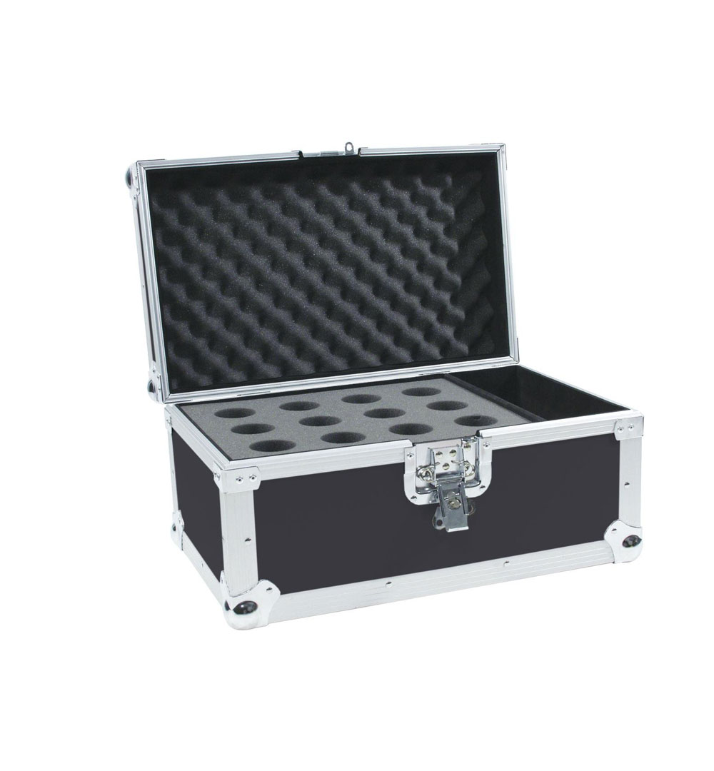 ROADINGER Mikrofon-Case Road 12 Mikrofone schwarz