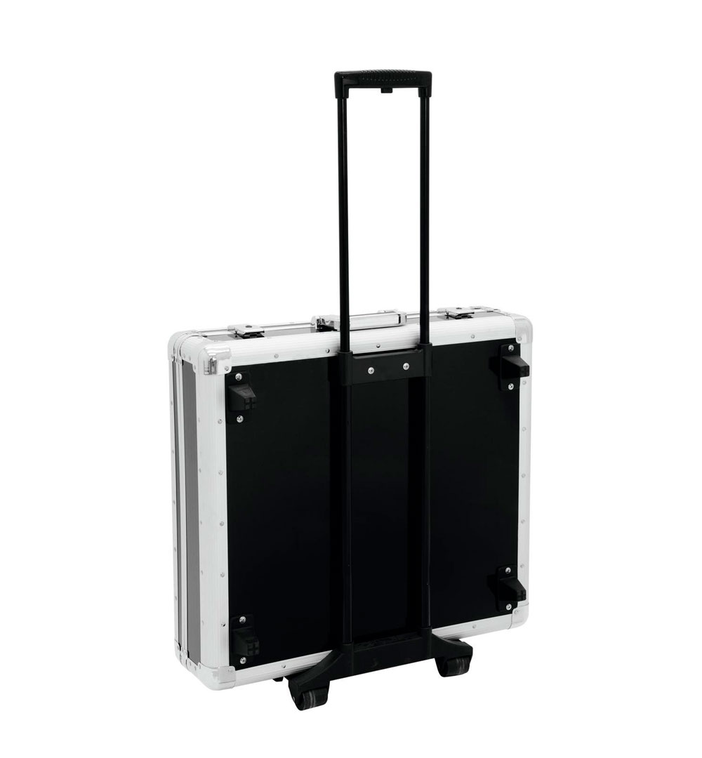 ROADINGER CD-Case, schwarz, 200 CDs, mit Trolley