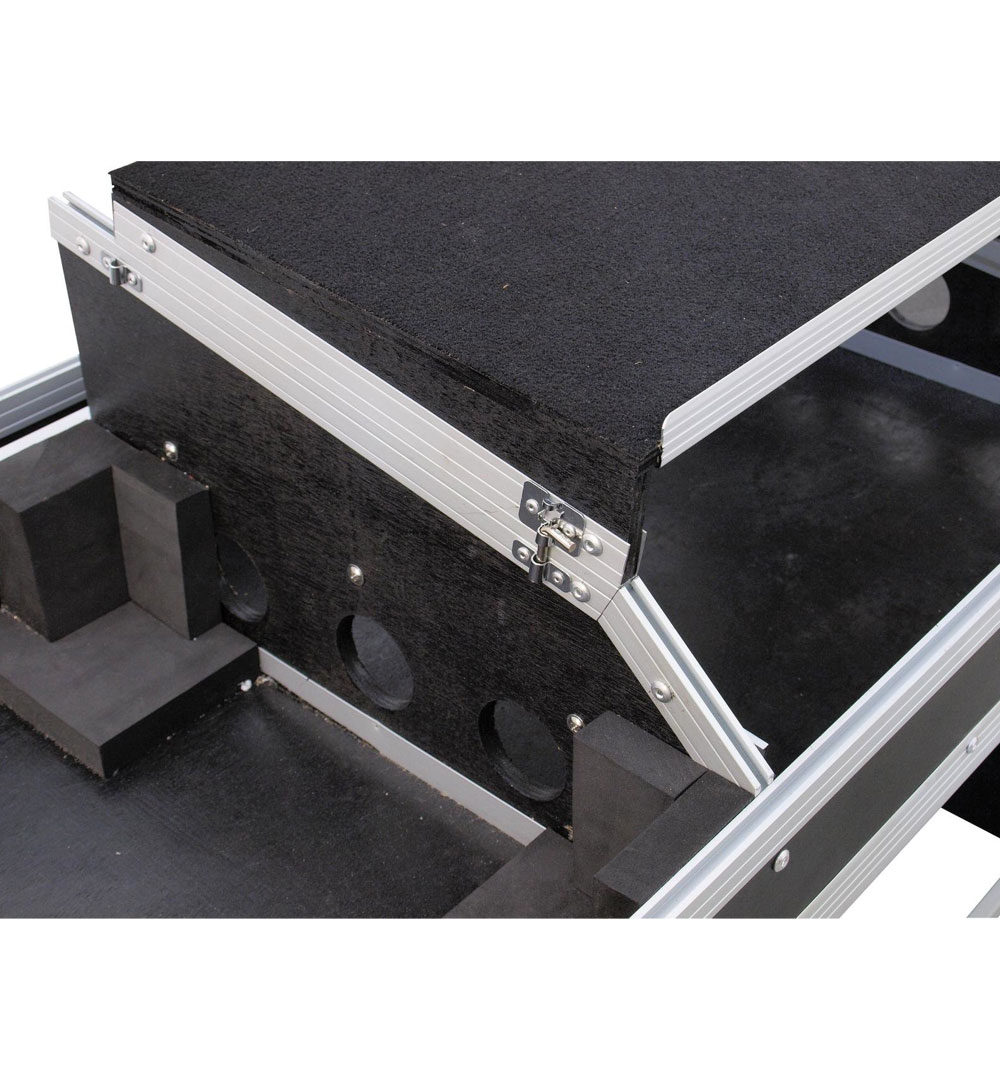 ROADINGER Konsole Road Tisch 2xTT mit Laptopablage
