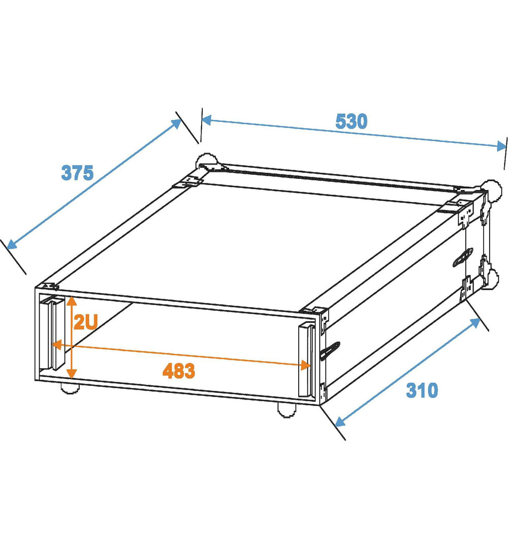 ROADINGER Flightcase Funkmikrofon-Systeme