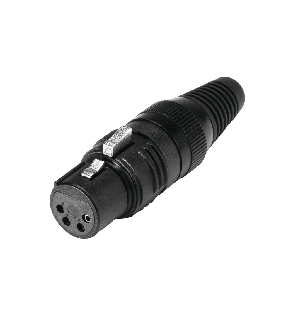 HICON XLR Buchse 4pol HI-X4CF-G
