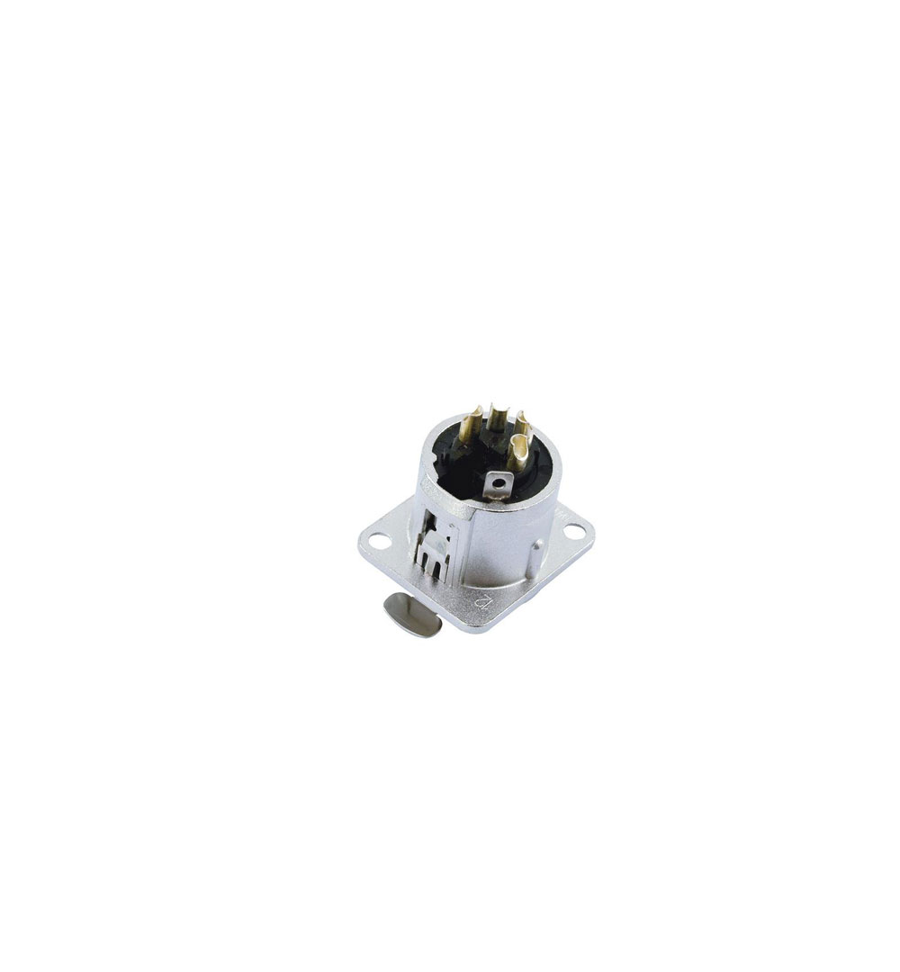 NEUTRIK XLR Einbaubuchse 4pol NC4FDL-1NEUTRIK XLR Einbaubuchse 4pol NC4FDL-1 - live 03