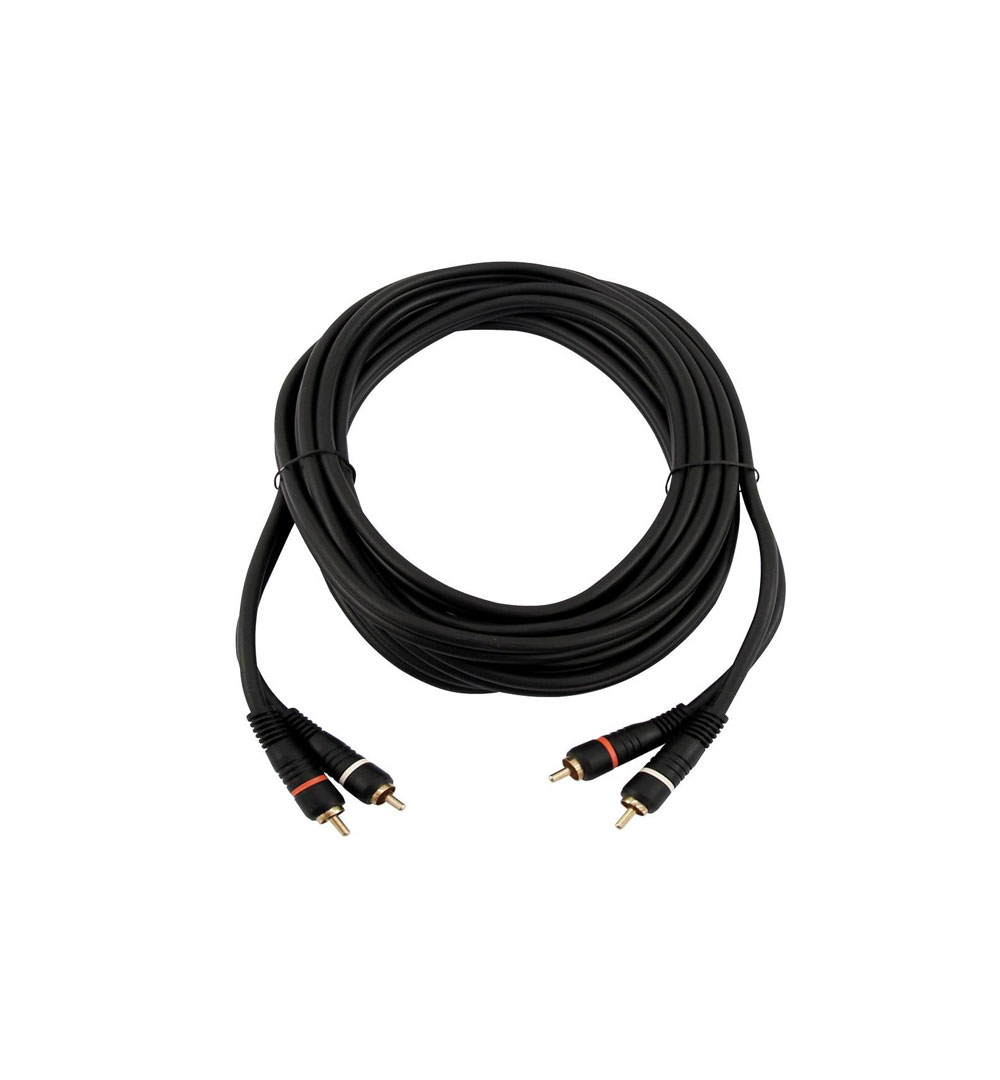 OMNITRONIC Cinch Kabel 2x2 10m