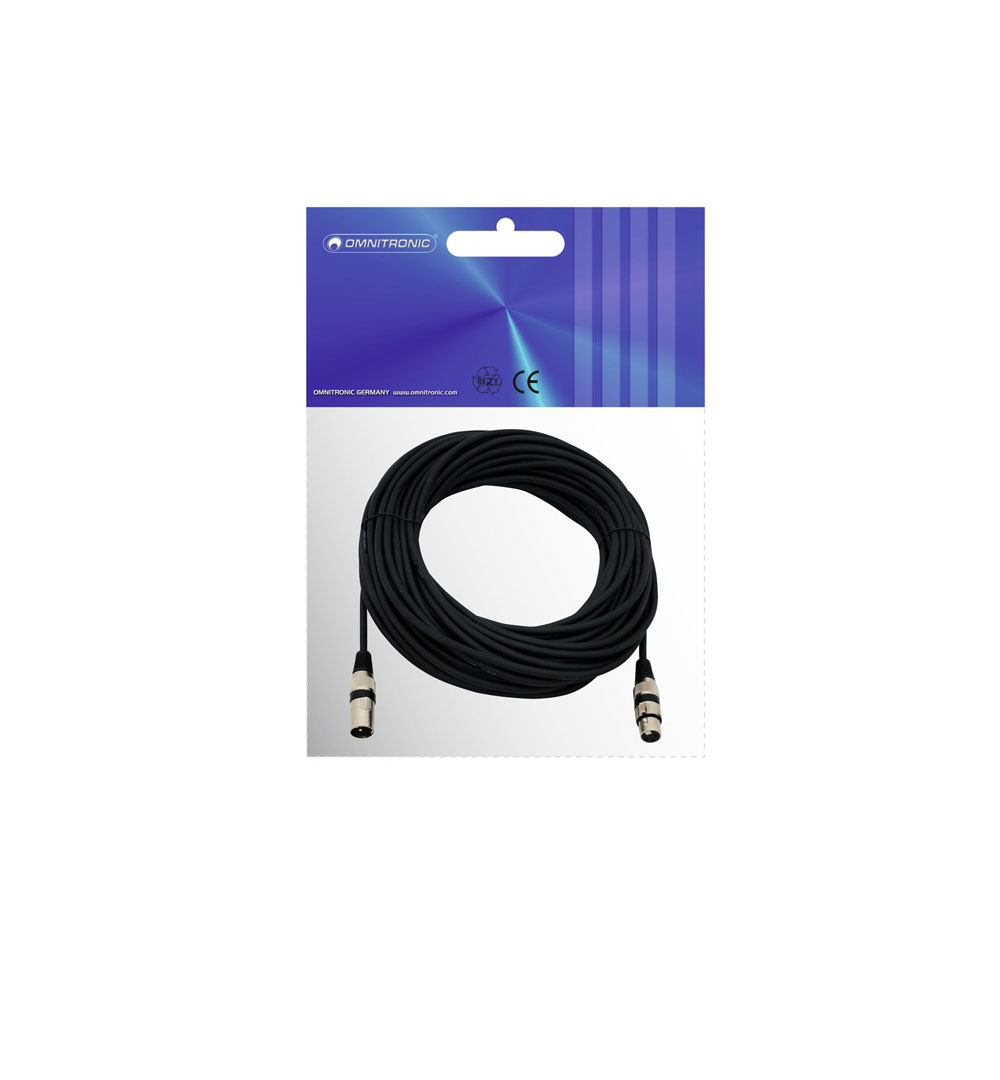 OMNITRONIC XLR Kabel 3pol 25m swOMNITRONIC XLR Kabel 3pol 25m sw - live 03