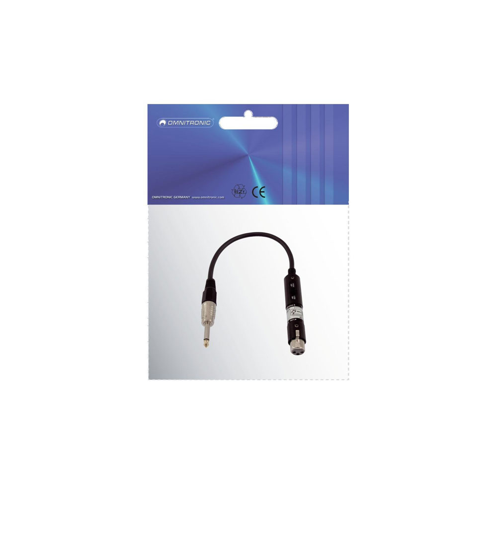 OMNITRONIC Adapterkabel 3,5 Klinke 90°/2xCinch 0,5mOMNITRONIC Adapterkabel 3,5 Klinke 90°/2xCinch 0,5m - live 03