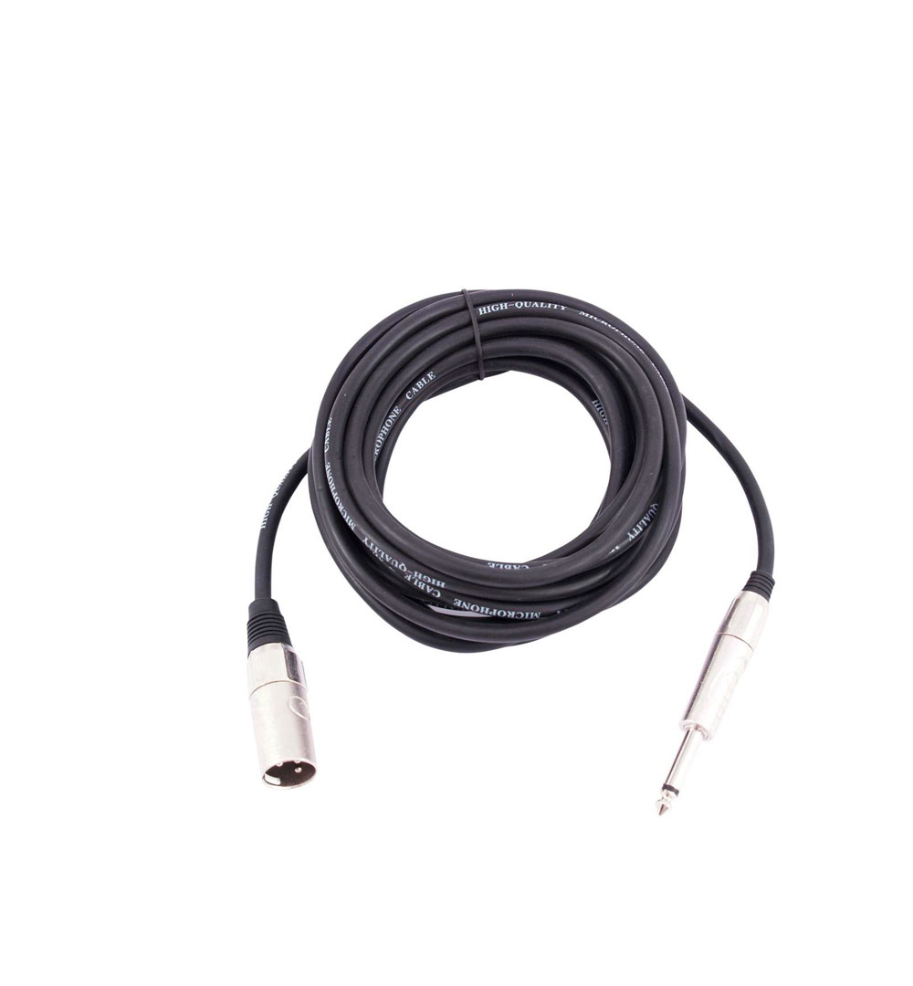 OMNITRONIC Adapterkabel XLR(M)/Klinke mono 10m sw