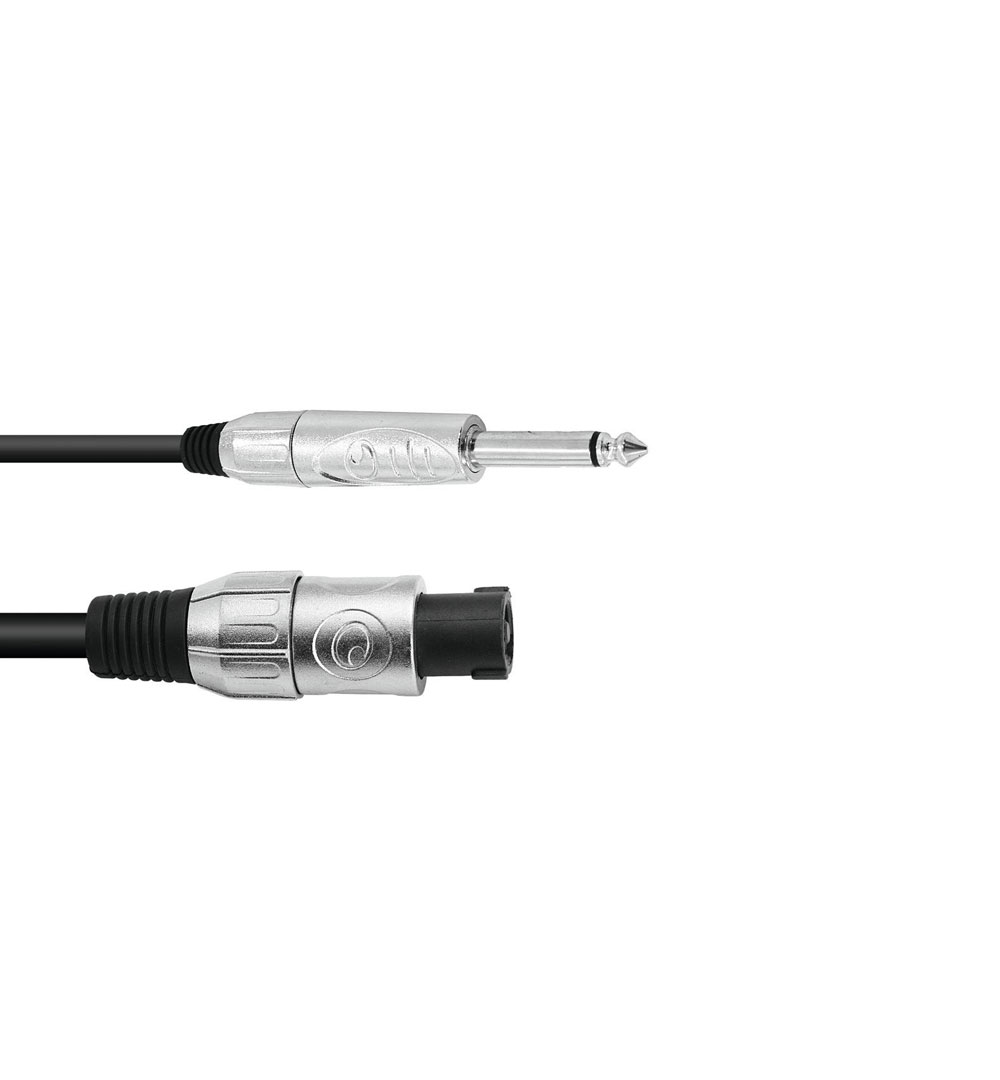 OMNITRONIC Adapterkabel Speaker(M)/Klinke 5m sw