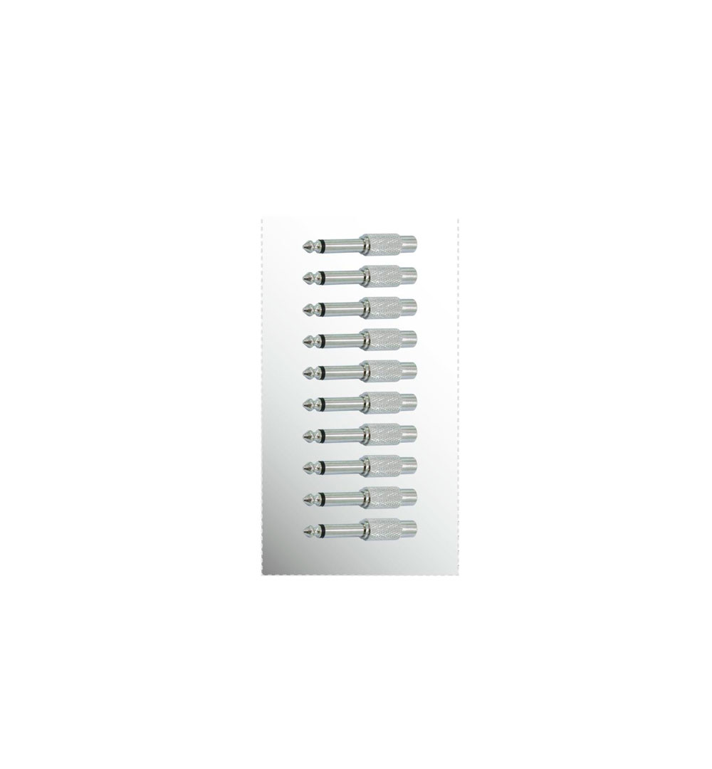 OMNITRONIC Adapter Cinch(F)/Klinke(M) Met 10x