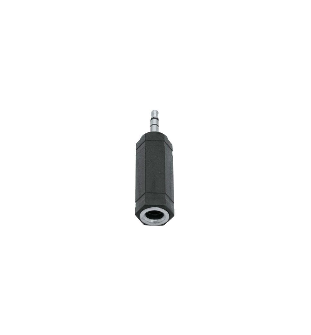 OMNITRONIC Adapter 3,5 Klinke(M)/6,35(F) stereo 10x