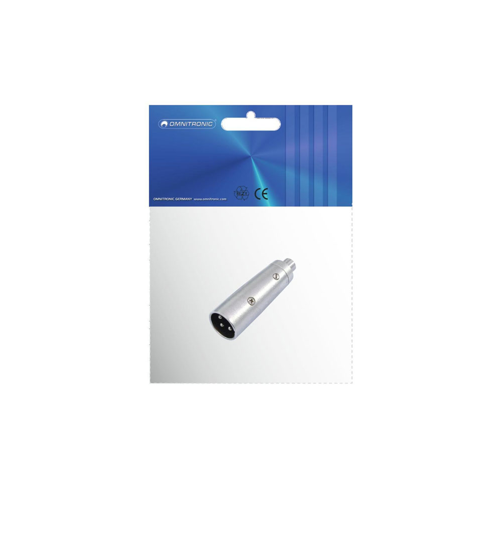 OMNITRONIC Adapter Cinch(F)/XLR(M)OMNITRONIC Adapter Cinch(F)/XLR(M) - live 03