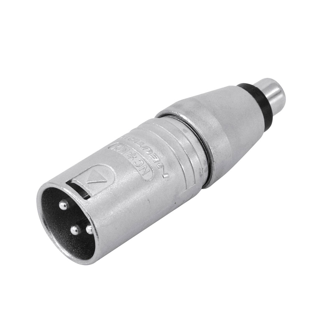 NEUTRIK Adapter XLR(M)/Cinch(F) NA2MPMF