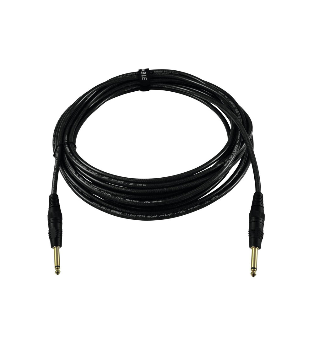 SOMMER CABLE Klinkenkabel 6,3 mono 6m br Hicon