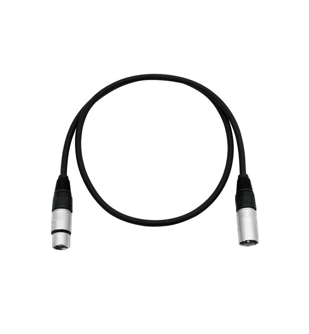 SOMMER CABLE XLR Kabel 3pol 0,5m sw NeutrikSOMMER CABLE XLR Kabel 3pol 0,5m sw Neutrik - live 03