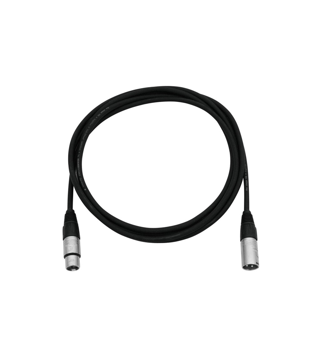 SOMMER CABLE XLR Kabel 3pol 3m sw NeutrikSOMMER CABLE XLR Kabel 3pol 3m sw Neutrik - live 03