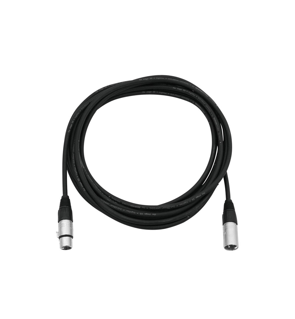 SOMMER CABLE XLR Kabel 3pol 6m sw NeutrikSOMMER CABLE XLR Kabel 3pol 6m sw Neutrik - live 03