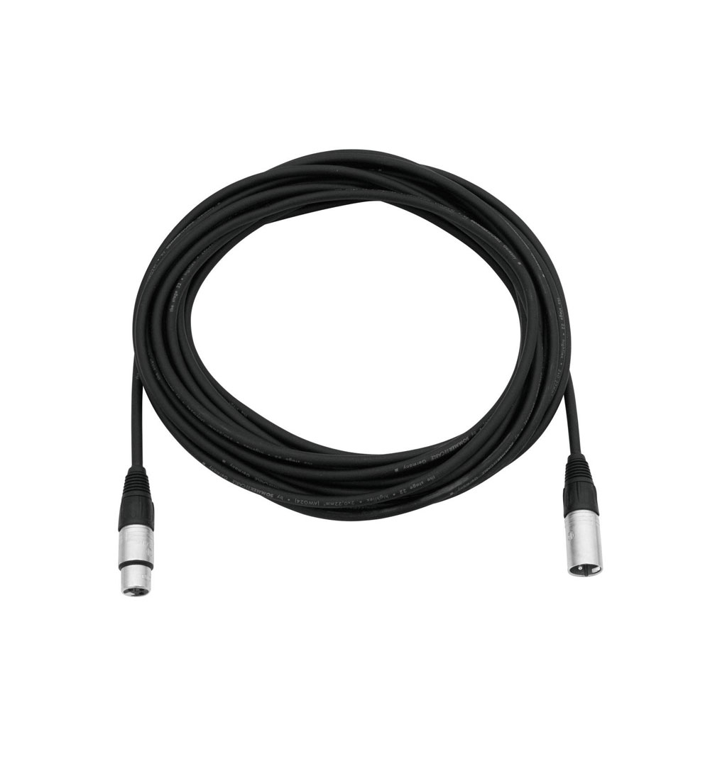 SOMMER CABLE XLR Kabel 3pol 20m sw NeutrikSOMMER CABLE XLR Kabel 3pol 20m sw Neutrik - live 03