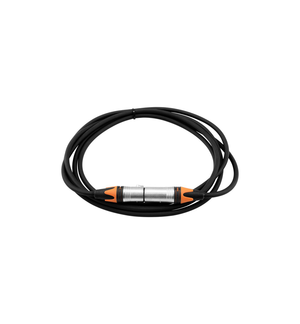 PSSO XLR Kabel COL 3pol 3m sw Neutrik