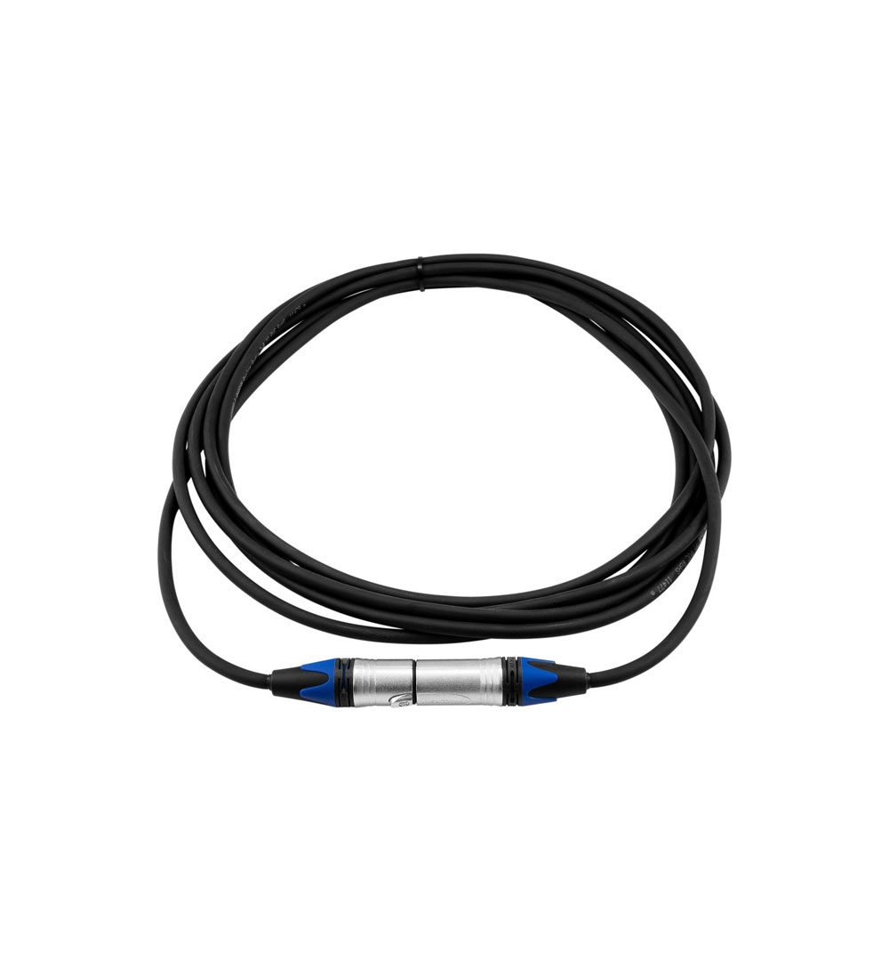 PSSO XLR Kabel COL 3pol 5m sw Neutrik
