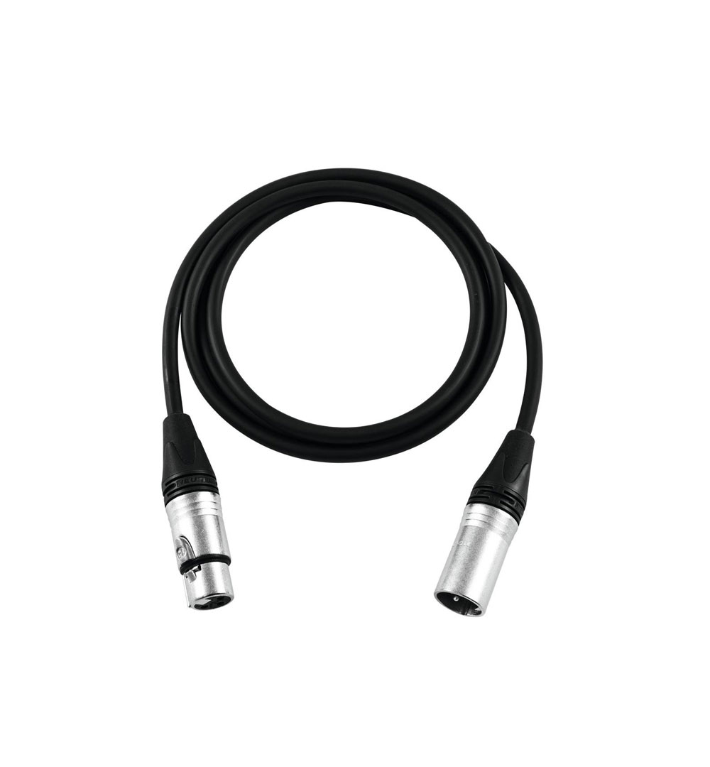 PSSO XLR Kabel 3pol 7,5m sw Neutrik