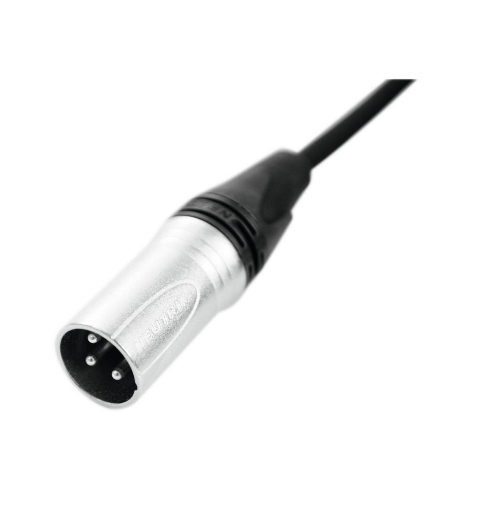 PSSO Patch Kabel XLR(F)/XLR(M) EB 1m sw
