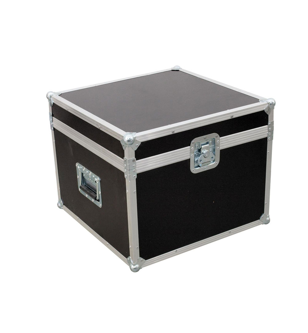 ROADINGER Flightcase 4x PAR-64 Spot kurz