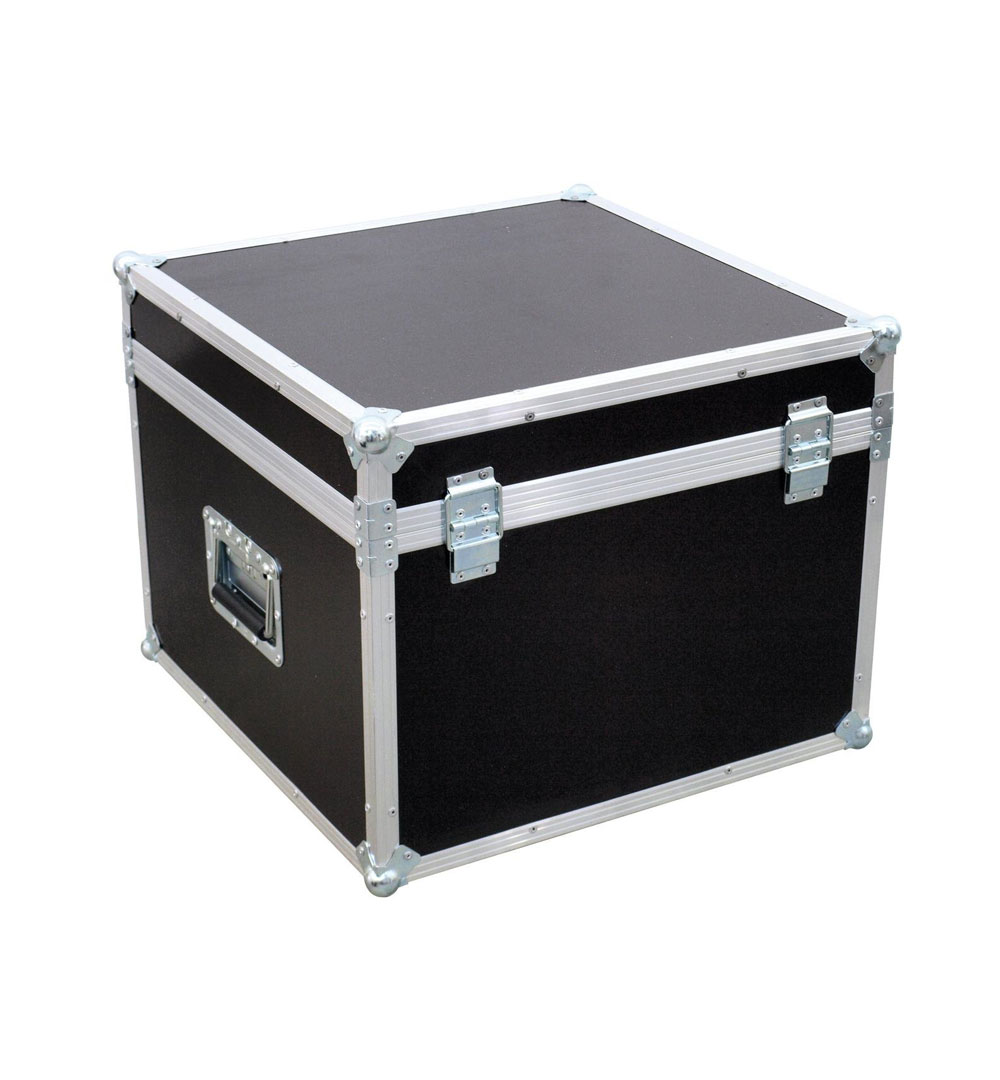 ROADINGER Flightcase 4x PAR-64 Spot kurz