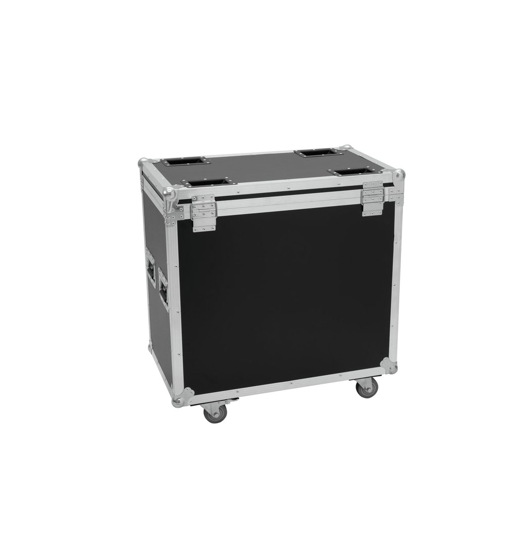 ROADINGER Flightcase 2x TMH BSW-380 mit Rollen
