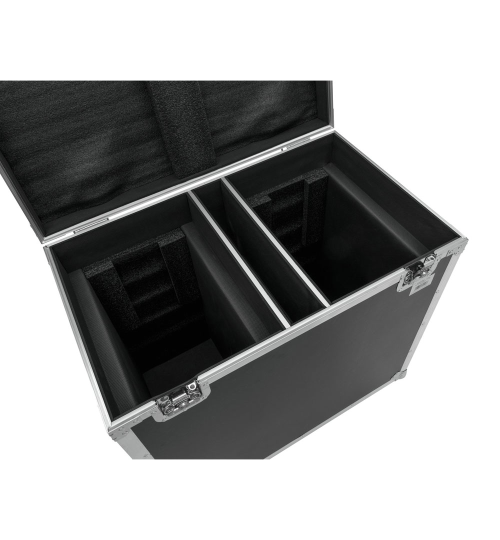 ROADINGER Flightcase 2x TMH BSW-380 mit Rollen