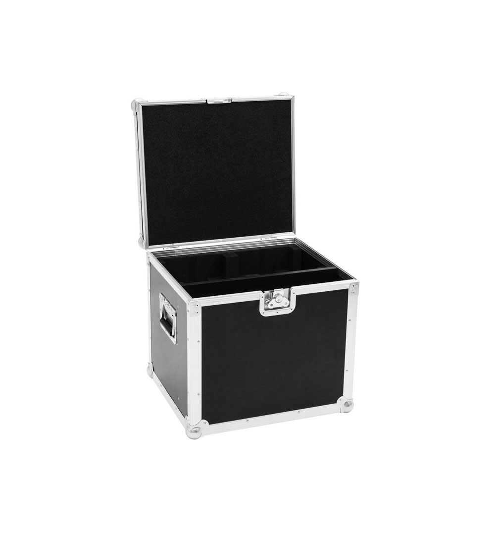 ROADINGER Flightcase 2x EYE-7 RGBW Zoom