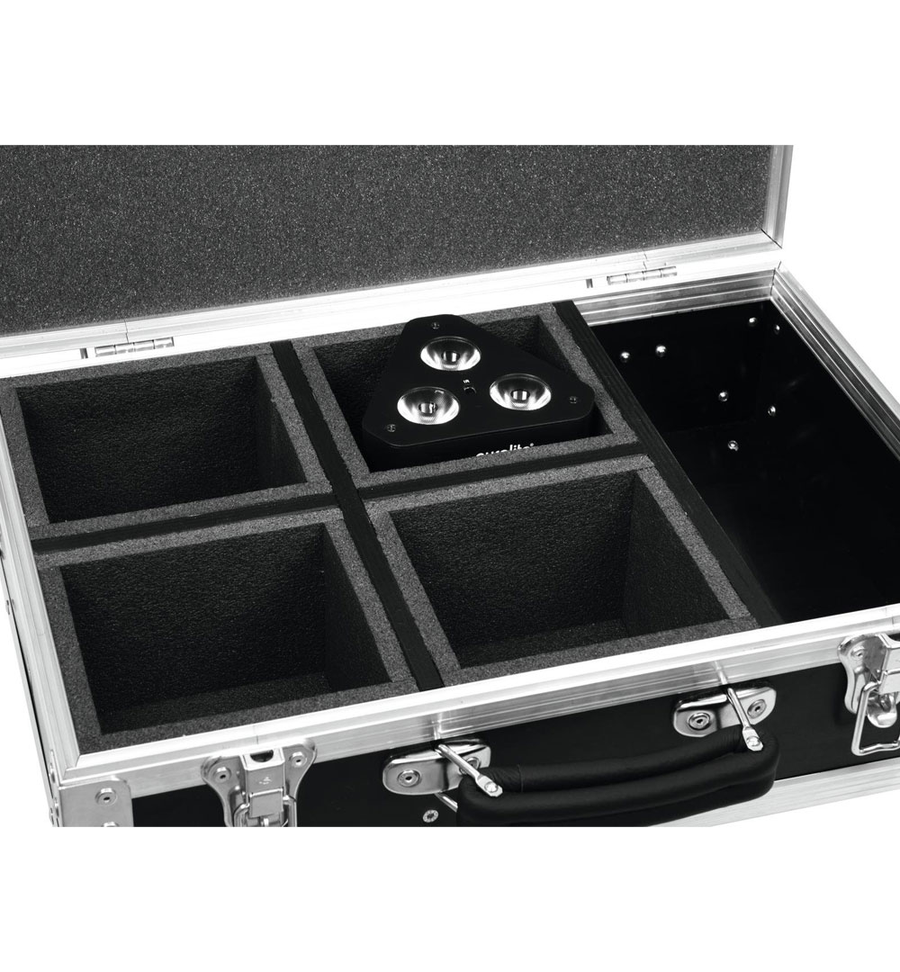 ROADINGER Flightcase 4x TL-3 TCL
