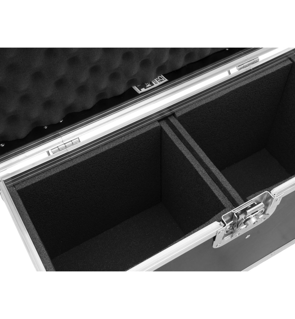 ROADINGER Flightcase 2x LED PFE-50 3000K Profile Spot