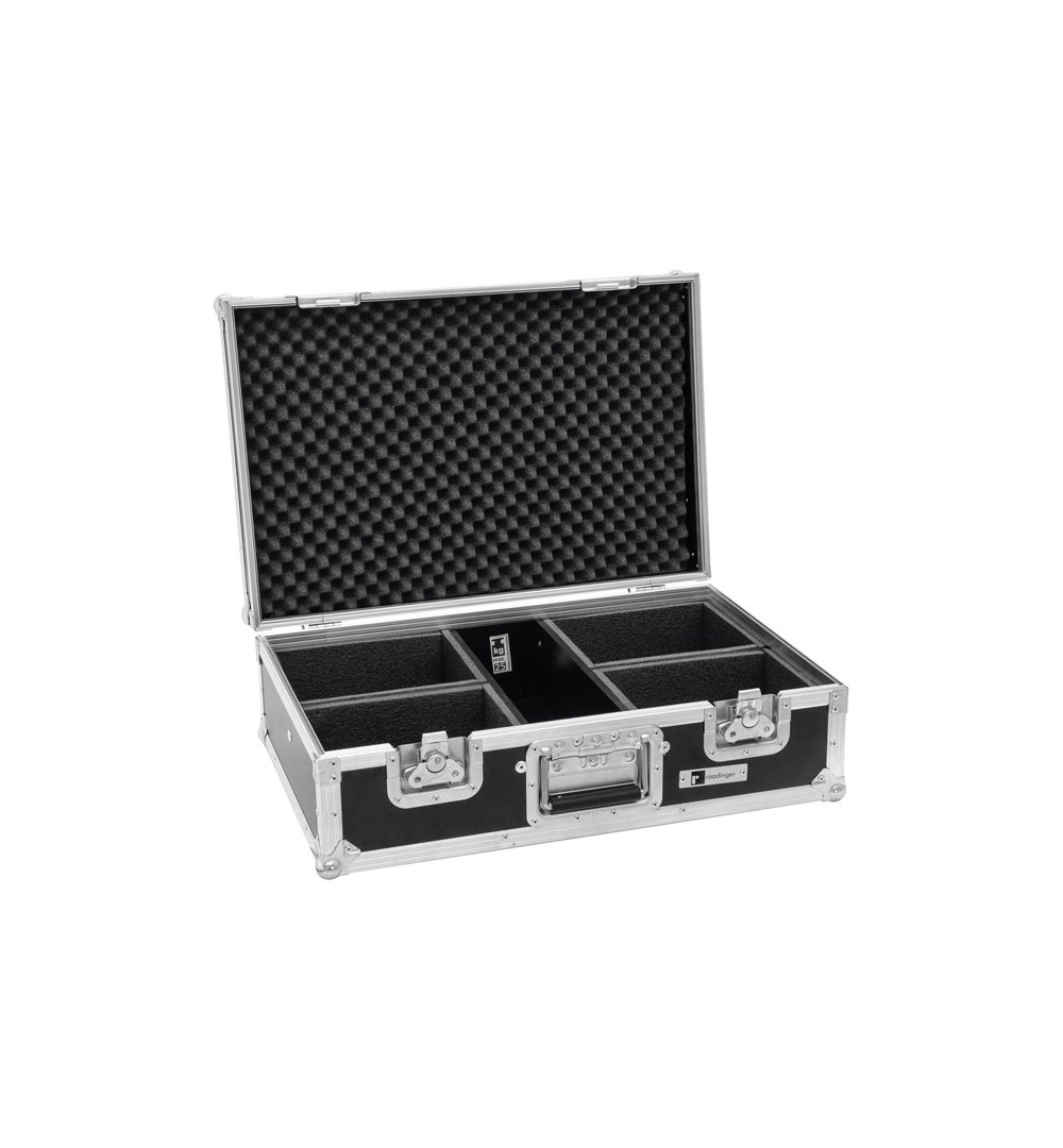 ROADINGER Flightcase 4x LED IP PAR 3x12W HCL