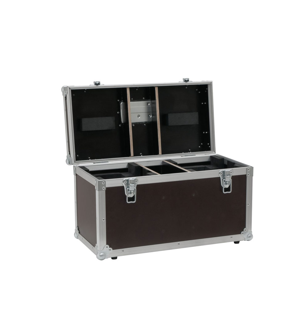 ROADINGER Flightcase 2x LED TMH-17