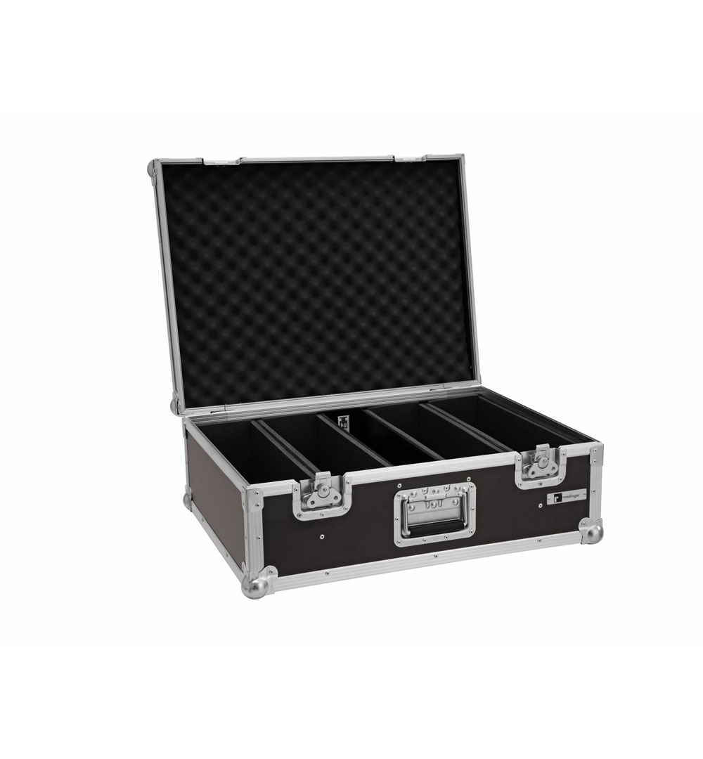 ROADINGER Flightcase 4x LED CBB-4