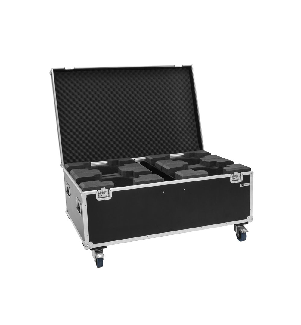 ROADINGER Flightcase 4x LED TMH-X19 Moving head