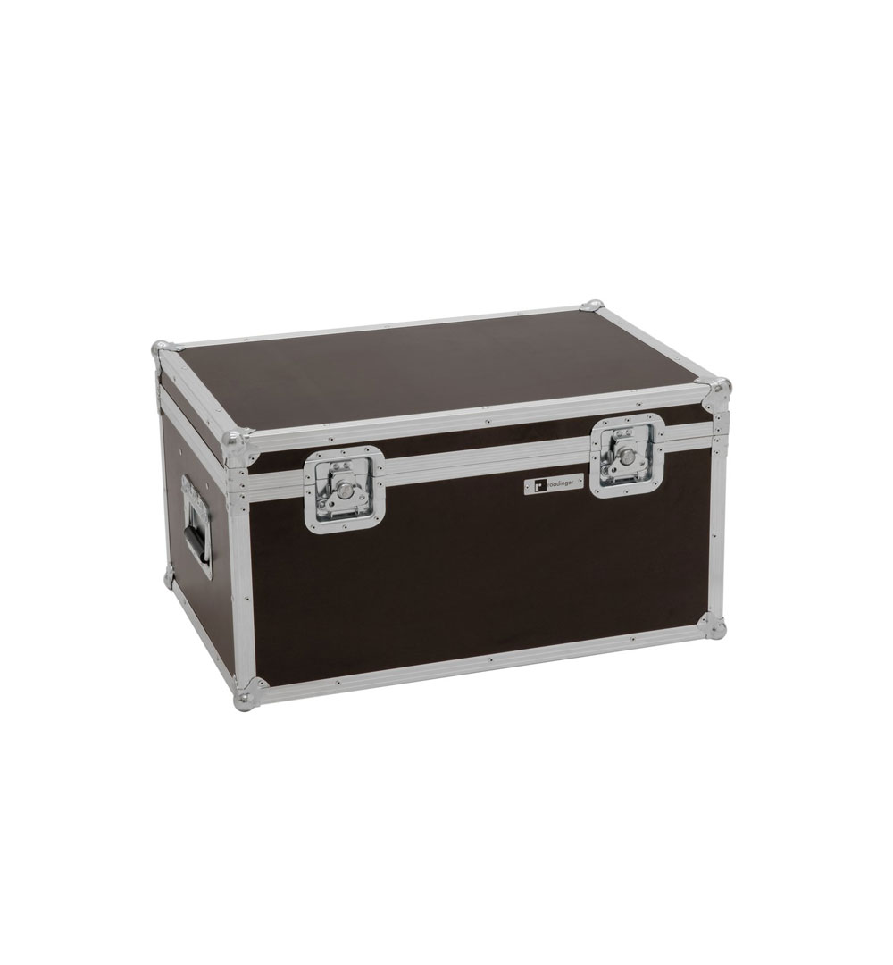 ROADINGER Flightcase 4x LED 4/7C-12 Silent Slim Spot