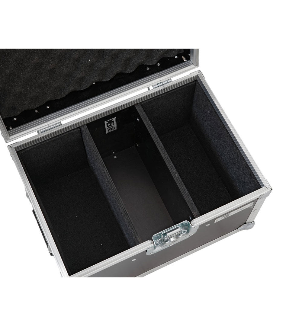 ROADINGER Flightcase 2 x LED CBB-2 COB Leiste