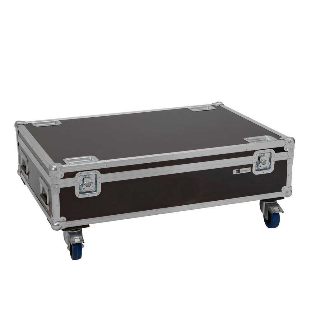 ROADINGER Flightcase 4x LED IP T-PIX 8 QCL/T-PIX 12 HCL mit Rollen